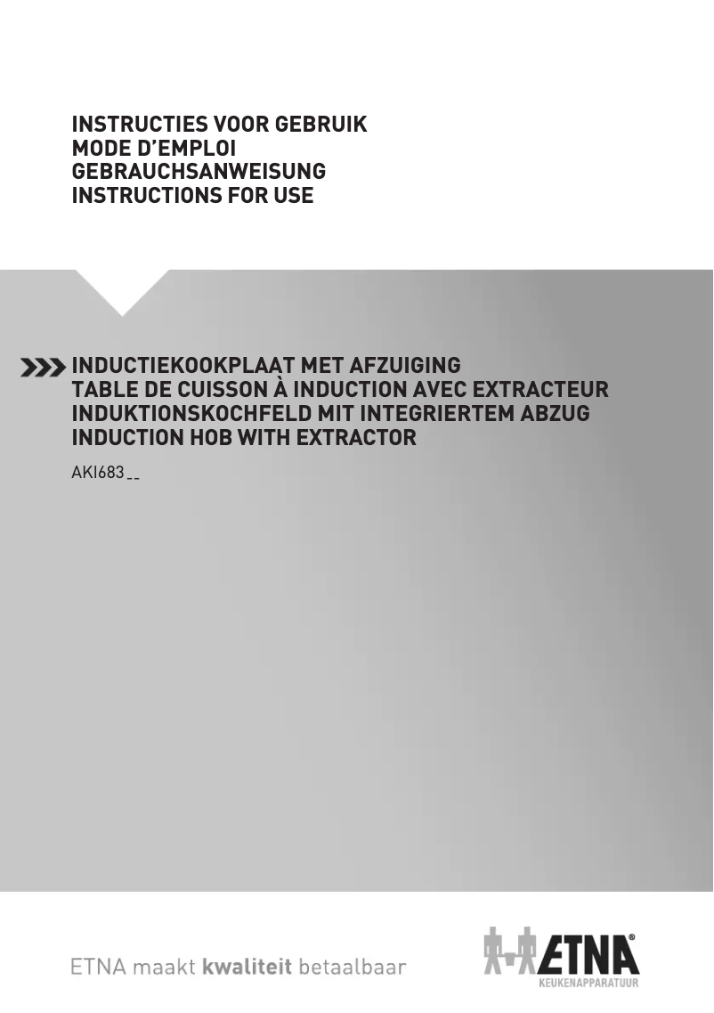 Página 1 del manual Manual de usuario Etna AKI683ZT