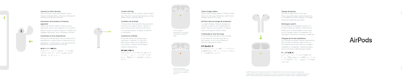 Página nº 1 - Guía de inicio rápido Apple AirPods