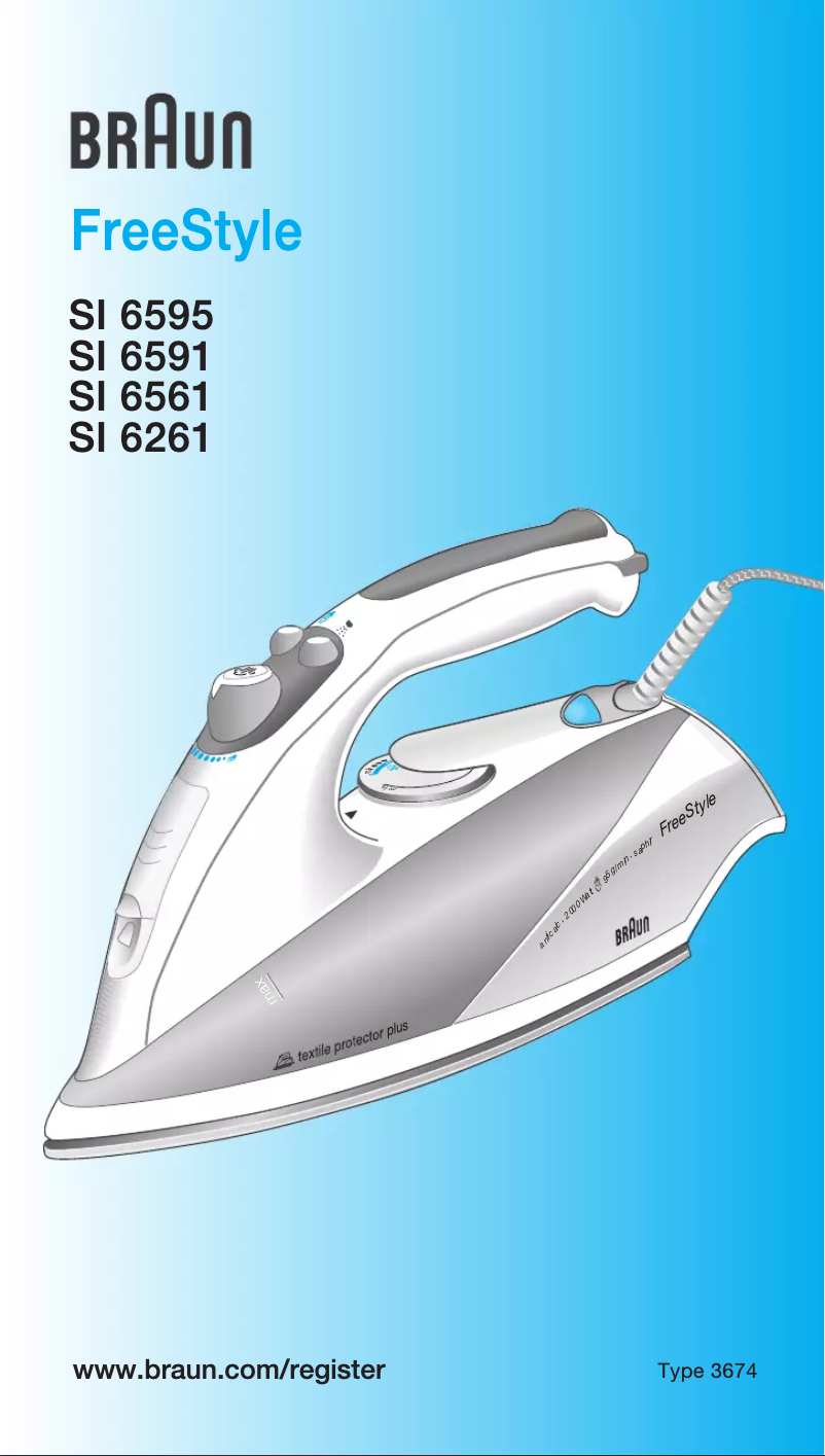 Página nº 1 - Manual de usuario Braun FreeStyle SI 6561