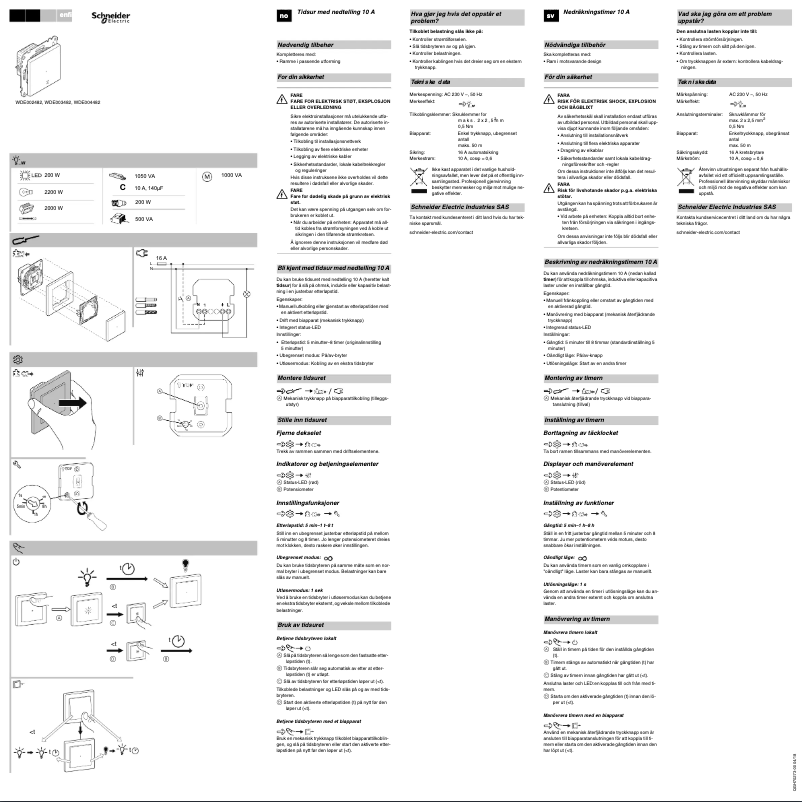 Imagen de la primera página del manual del dispositivo WDE002482