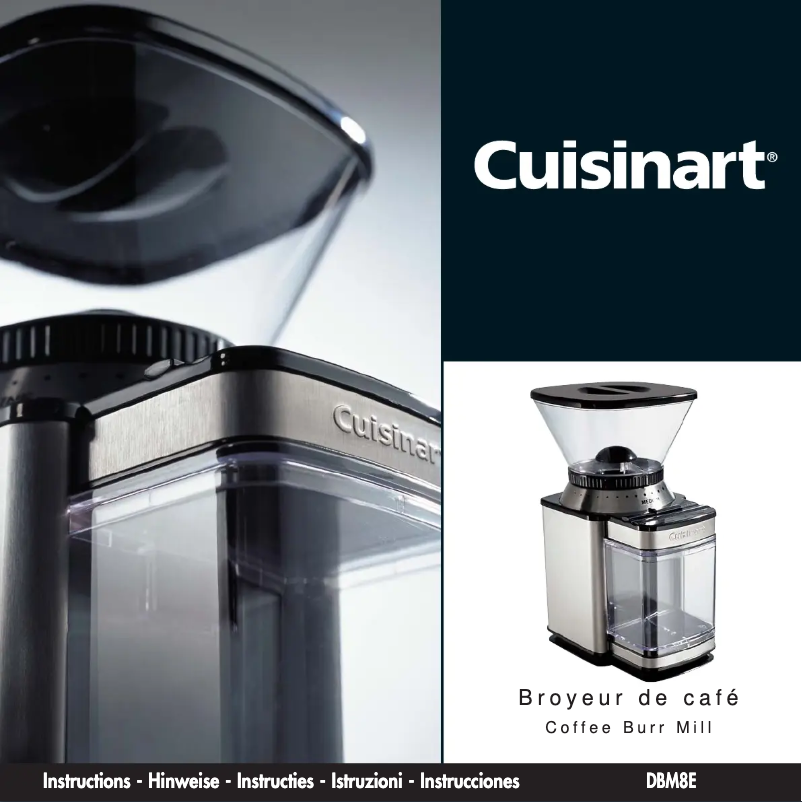 Imagen de la primera página del manual del dispositivo DBM 8 E