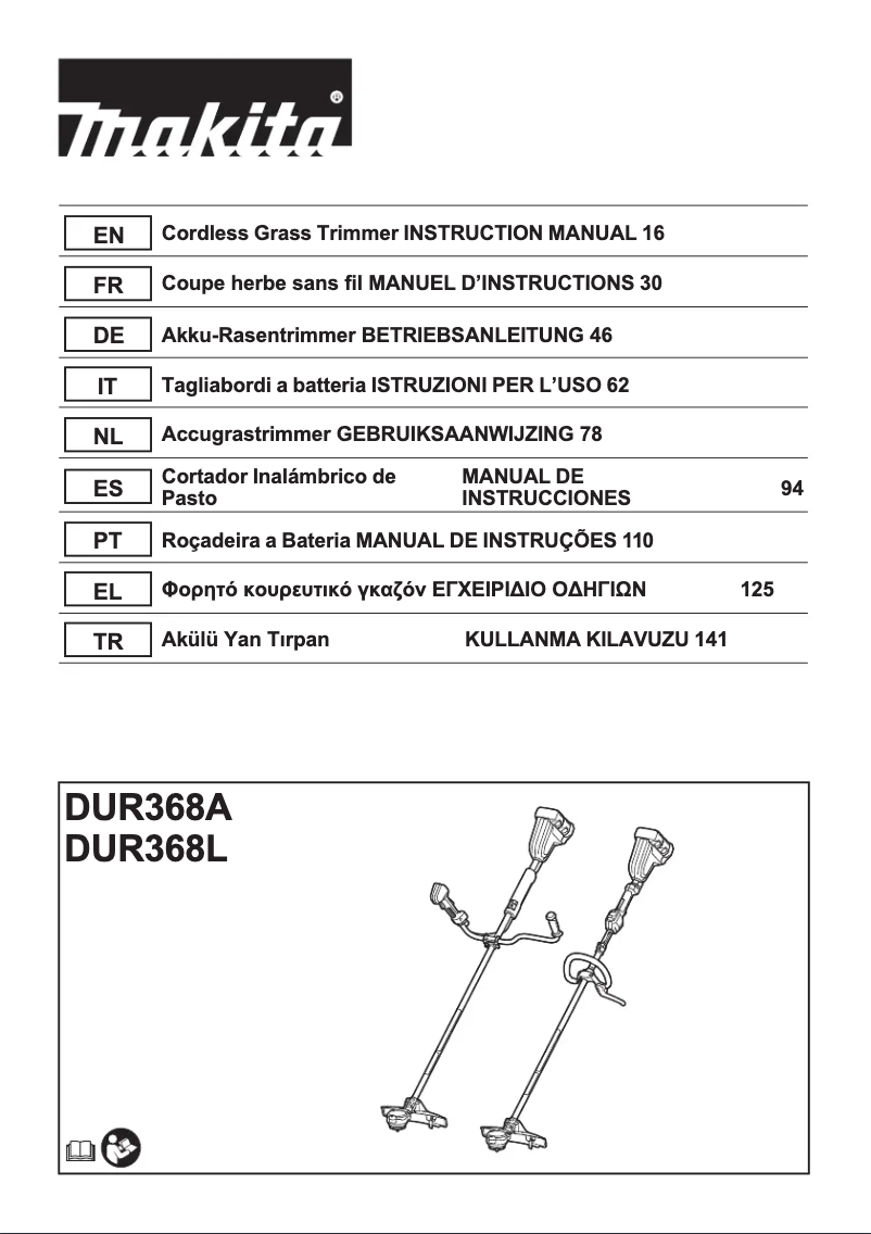 Imagen de la primera página del manual del dispositivo DUR368APT2