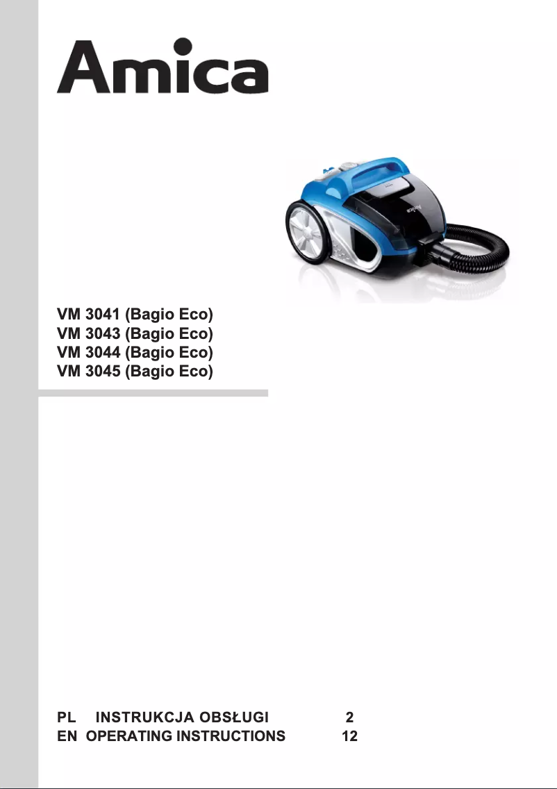 Página 1 del manual Manual de usuario Amica VM 3045