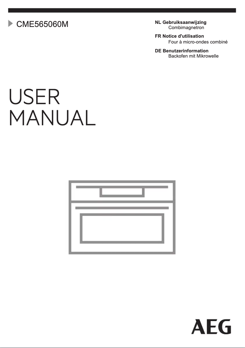 Imagen de la primera página del manual del dispositivo CME565060M