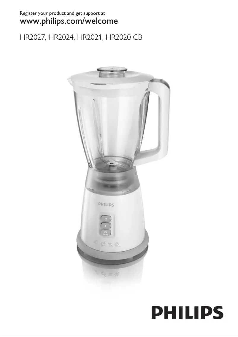 Imagen de la primera página del manual del dispositivo Viva Collection HR3551