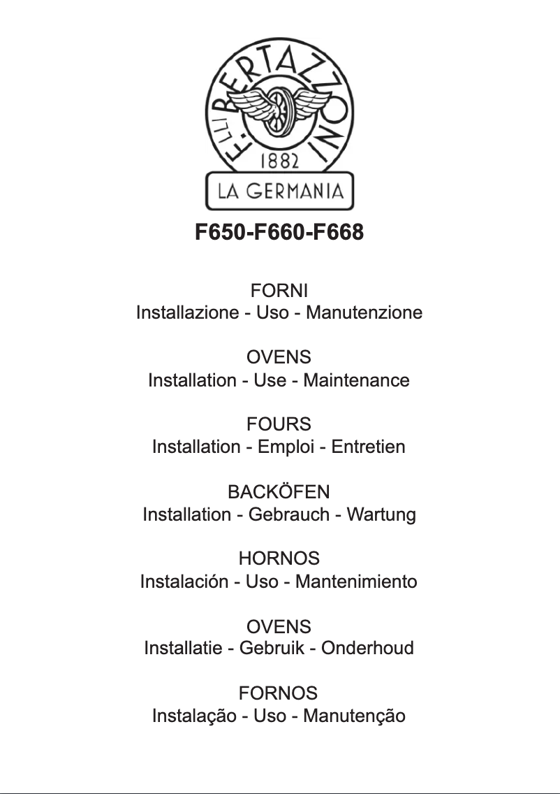 Página 1 del manual Manual de usuario La Germania F650 D9 N/12