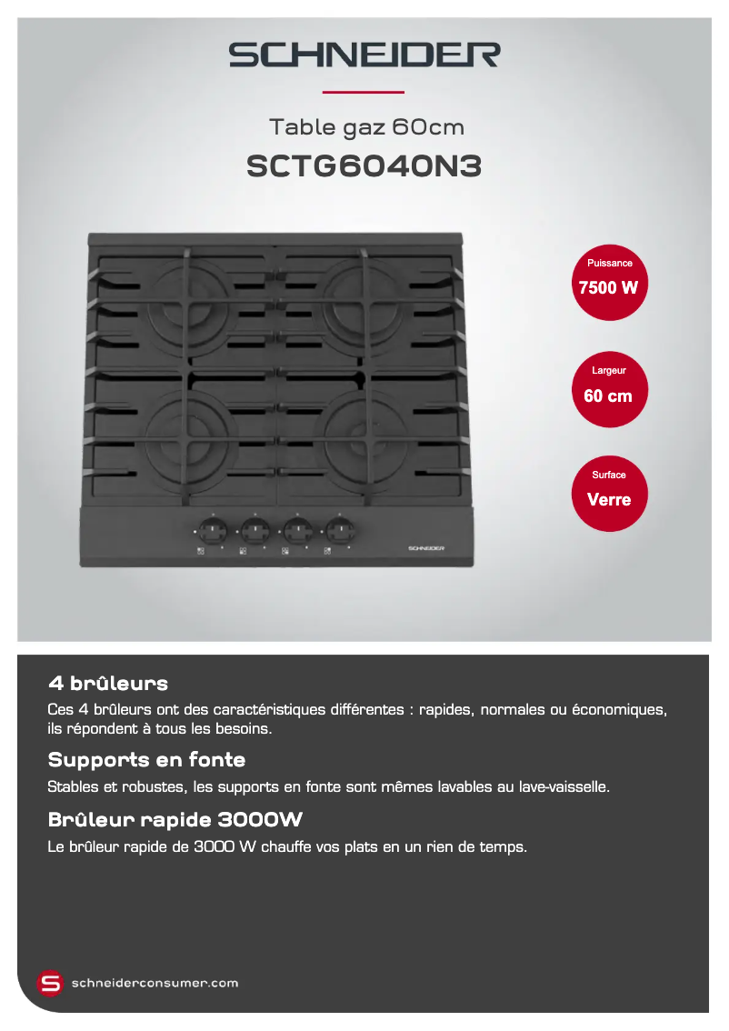 Imagen de la primera página del manual del dispositivo SCTG6040N3