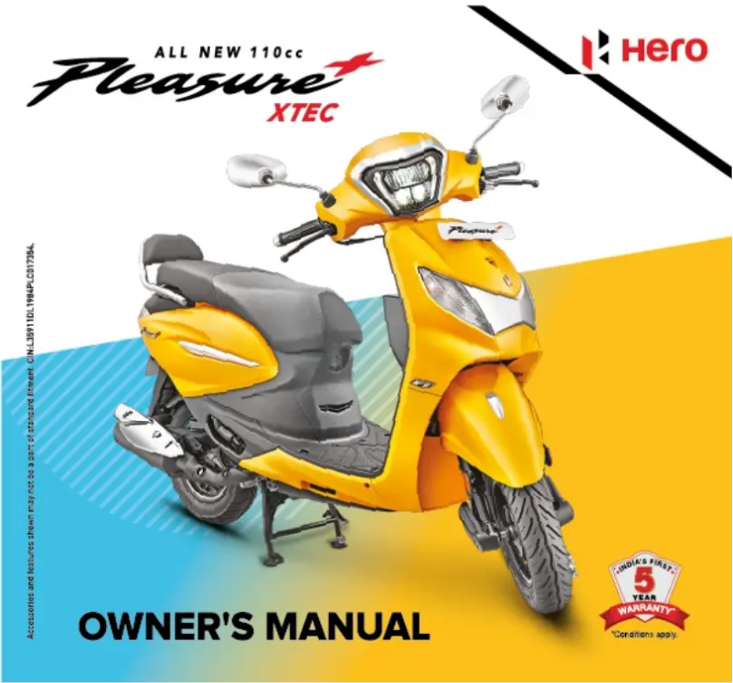 Imagen de la primera página del manual del dispositivo Pleasure+ (2023)