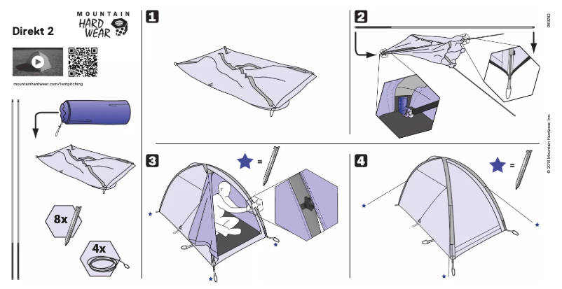 Página 1 del manual Manual de usuario Mountain Hardwear Direkt