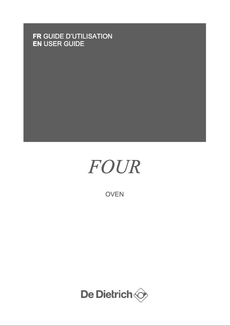 Página 1 del manual Manual de usuario De Dietrich DKP7320X