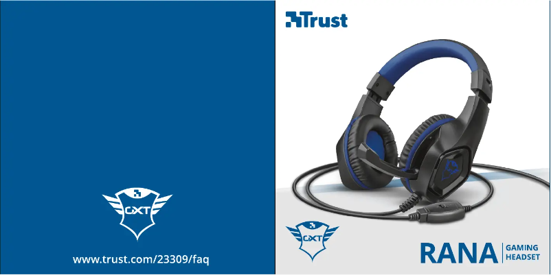 Página 1 del manual Manual de usuario Trust Rana GXT 404B