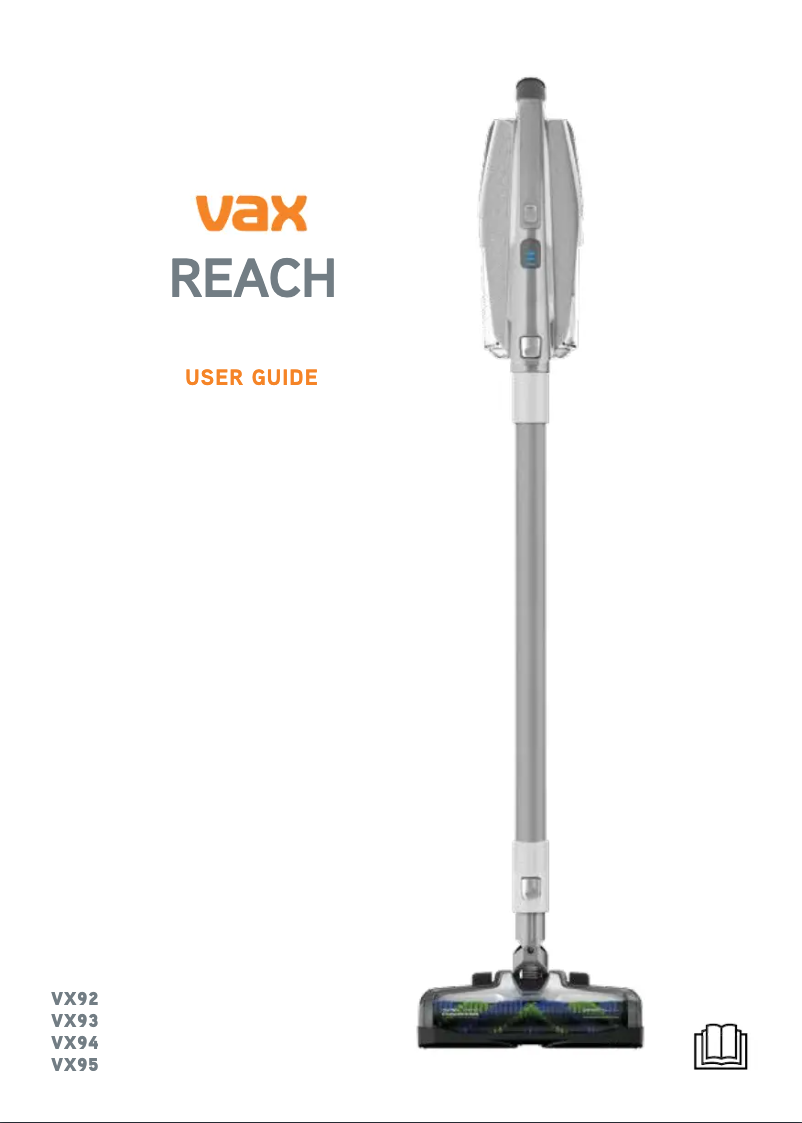 Imagen de la primera página del manual del dispositivo Reach Ultra VX95