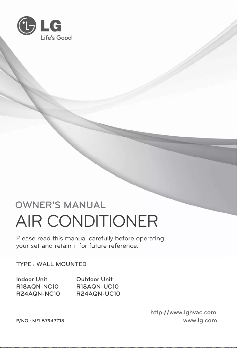 Imagen de la primera página del manual del dispositivo R24AQN-NC10