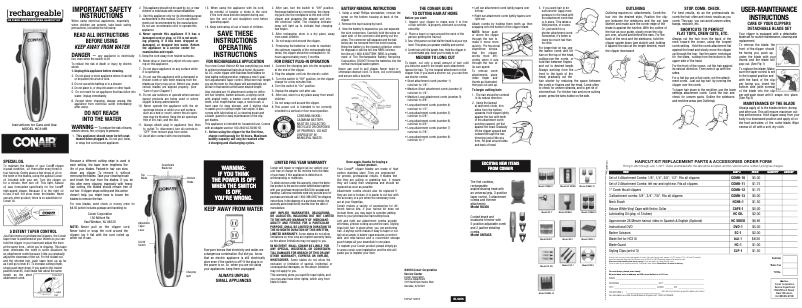 Imagen de la primera página del manual del dispositivo HC318RVW