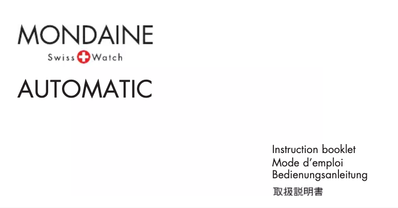 Imagen de la primera página del manual del dispositivo Automatic GGM.D020