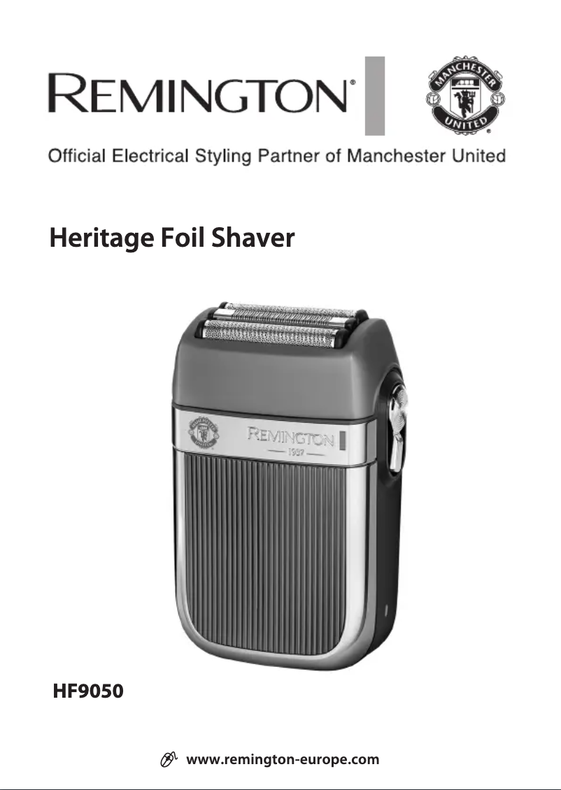 Imagen de la primera página del manual del dispositivo HF9050