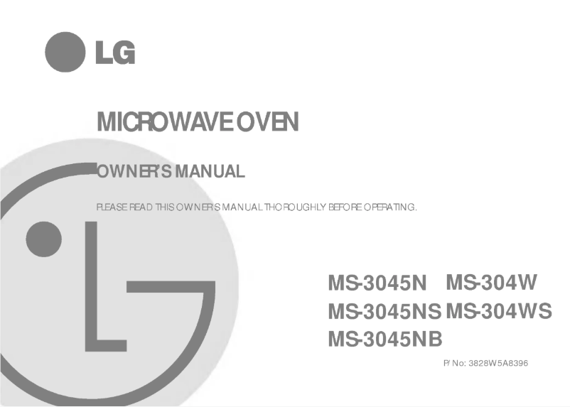 Página 1 del manual Manual de usuario LG MS-3045N