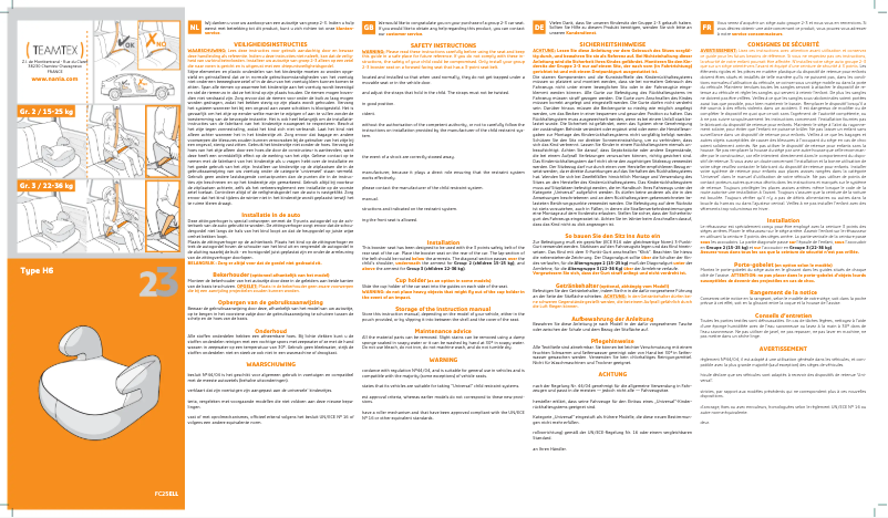 Imagen de la primera página del manual del dispositivo Tango