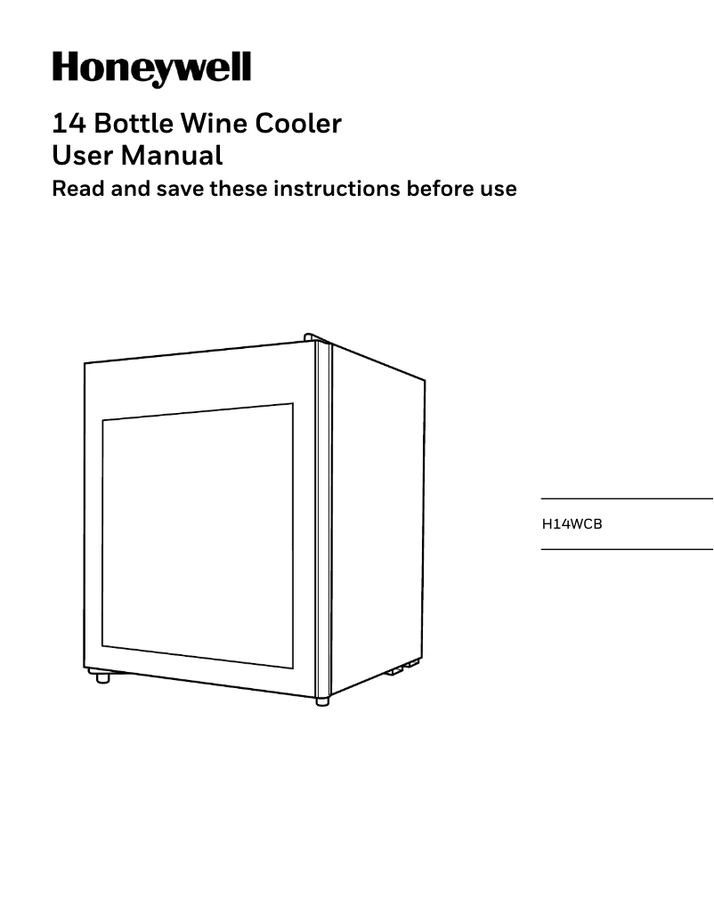 Página nº 1 - Manual de usuario Honeywell H14WCB