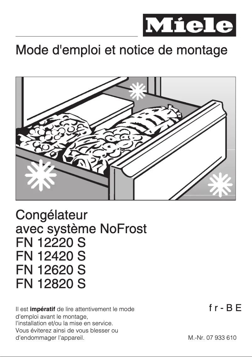 Imagen de la primera página del manual del dispositivo FN 12620 S