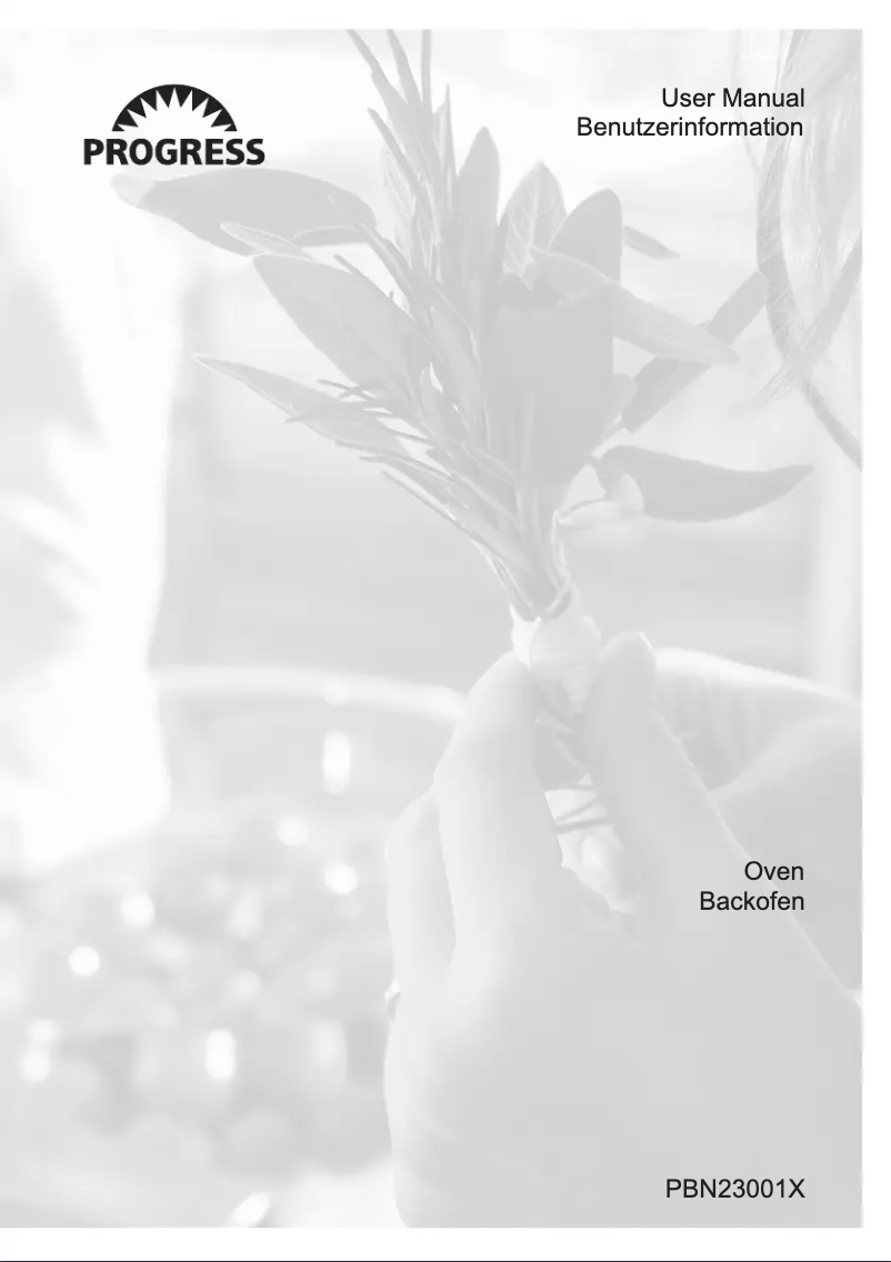 Imagen de la primera página del manual del dispositivo PBN23001X