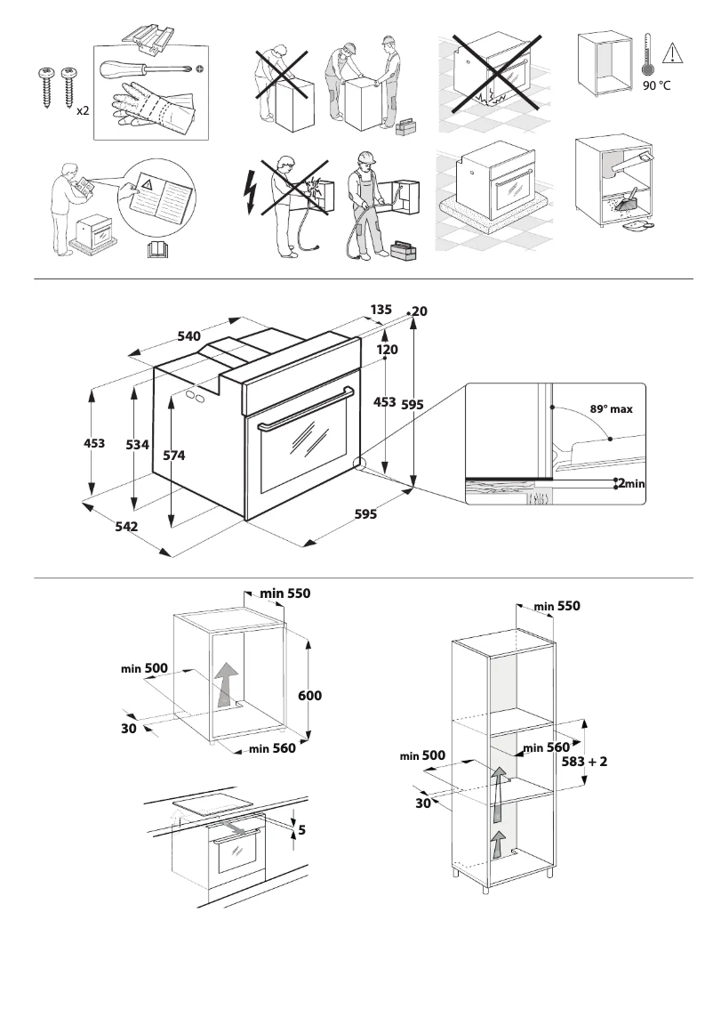 Página 1 del manual Instrucciones de seguridad Whirlpool AKP 745 WH