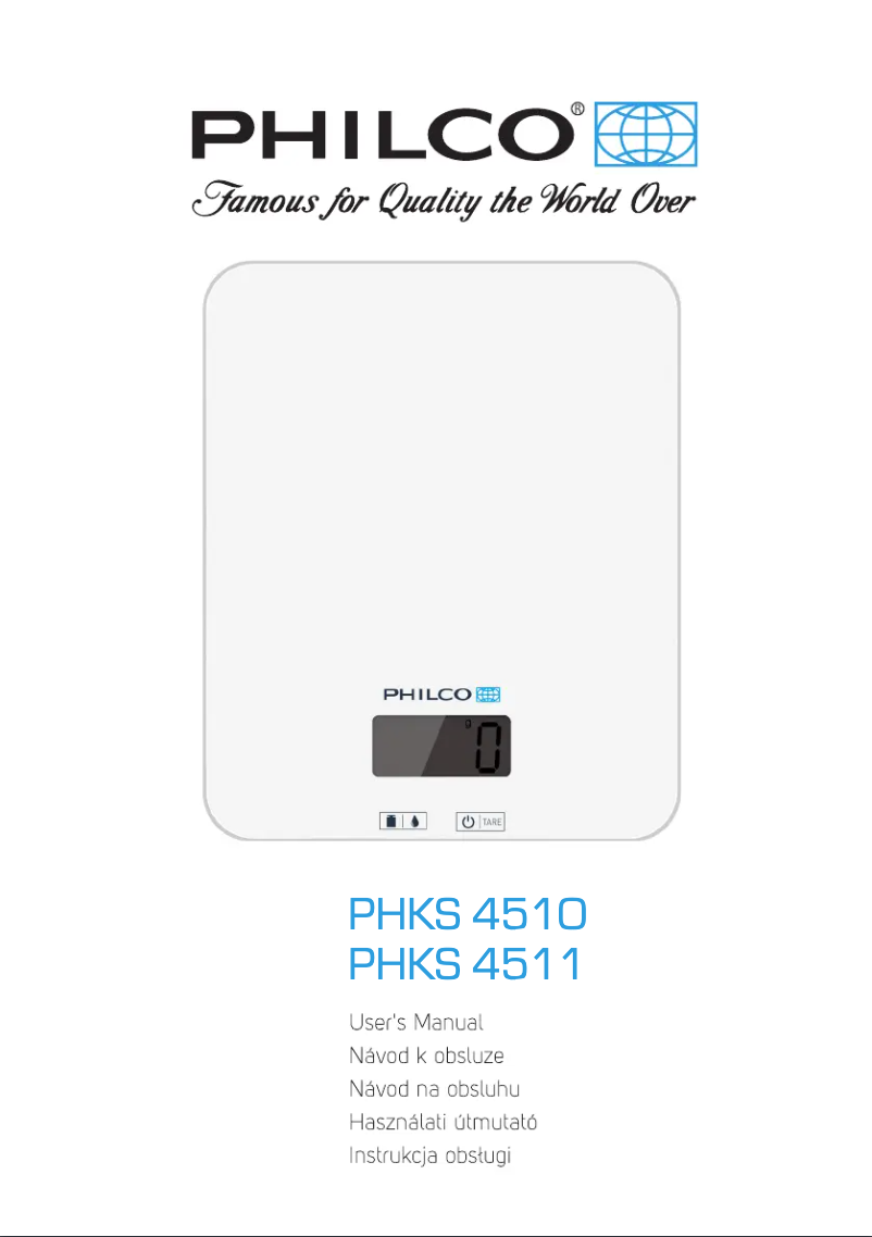 Imagen de la primera página del manual del dispositivo PHKS 4510