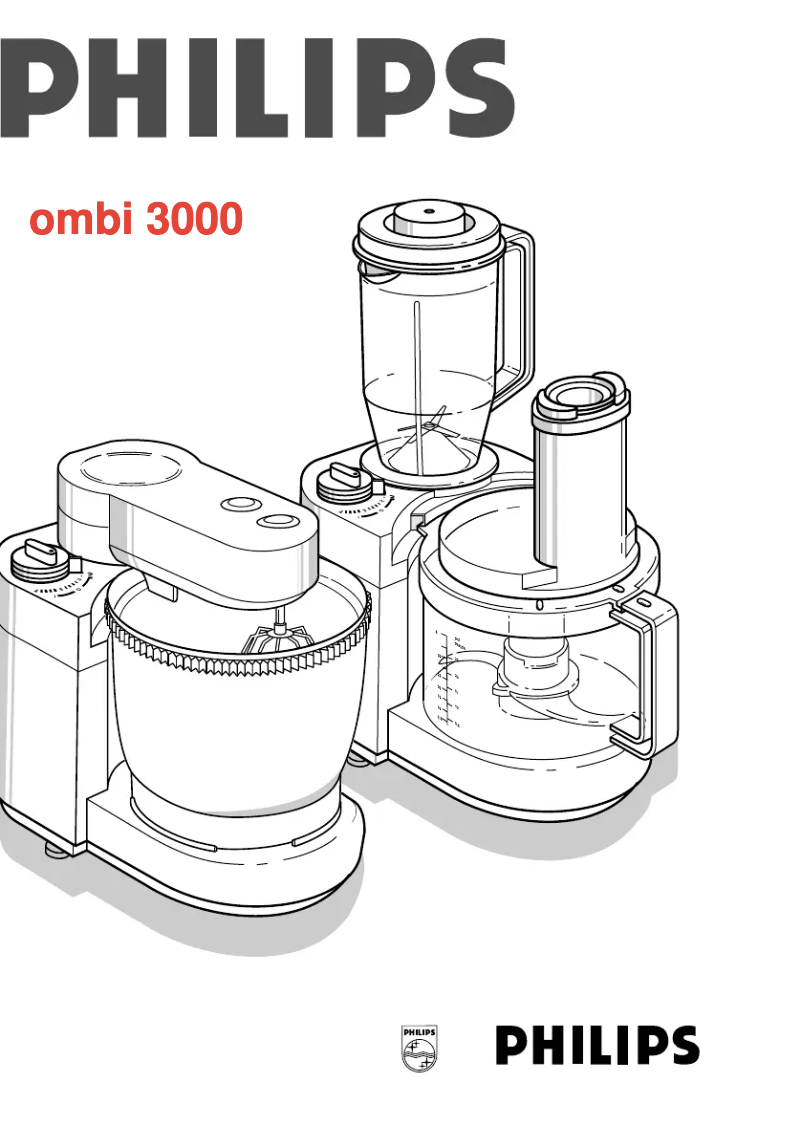 Imagen de la primera página del manual del dispositivo Combi 3000 HR7805