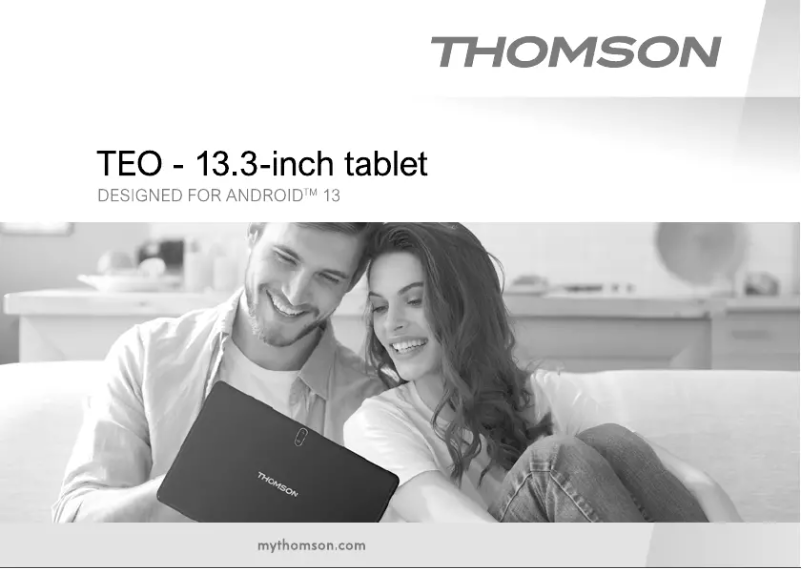 Página nº 1 - Manual de usuario Thomson TEO 13