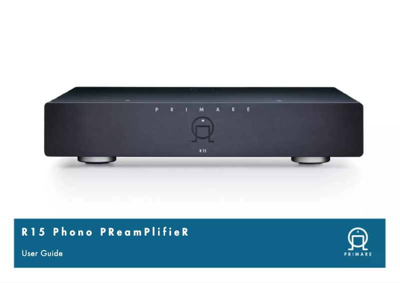 Página nº 1 - Manual de instrucciones Primare R15