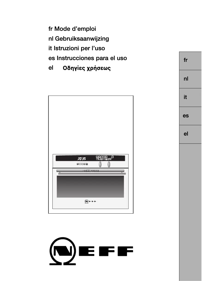 Página 1 del manual Manual de usuario Neff B1771N2