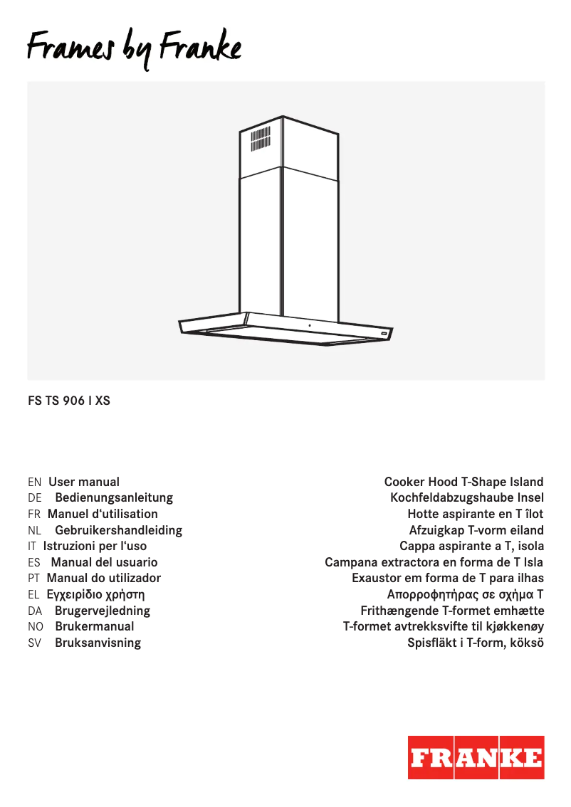 Imagen de la primera página del manual del dispositivo FS TS 906 I XS