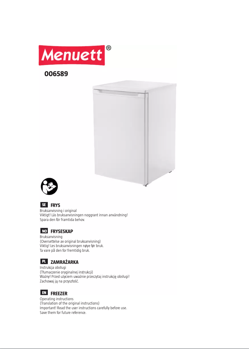 Imagen de la primera página del manual del dispositivo 006-589