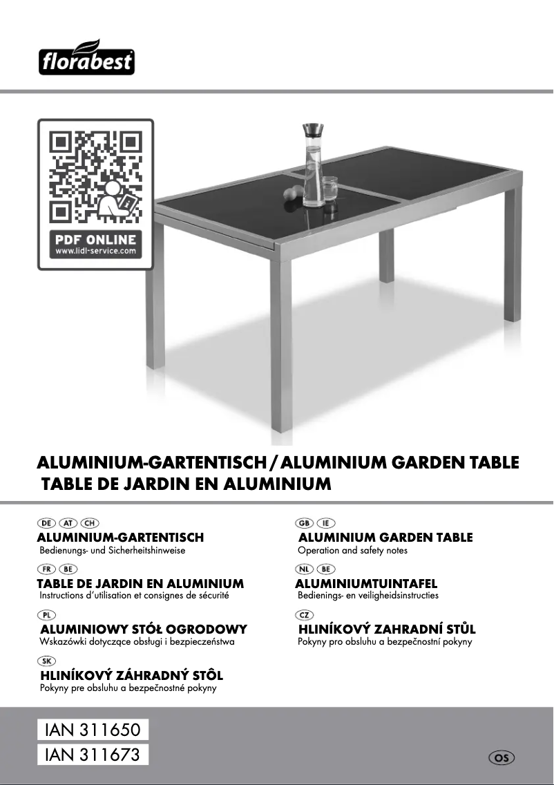 Página 1 del manual Manual de usuario Florabest HG04392B