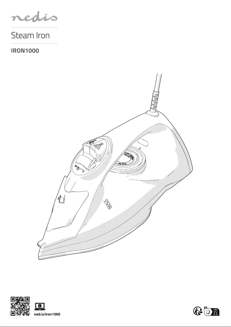 Imagen de la primera página del manual del dispositivo IRON1000