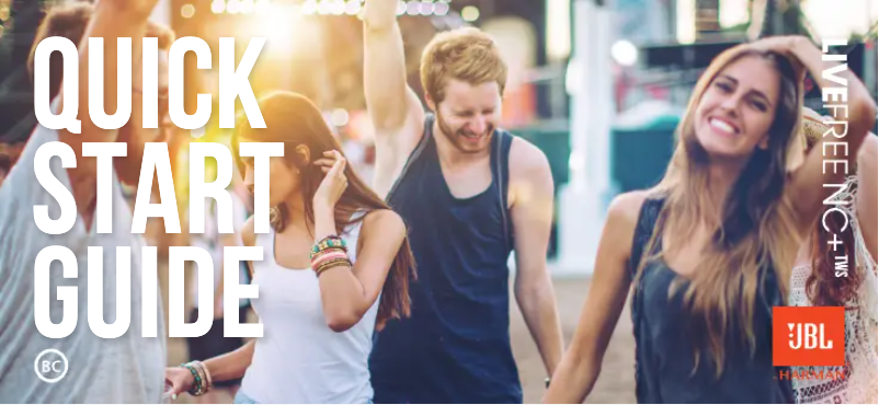 Imagen de la primera página del manual del dispositivo Live Free NC+ TWS