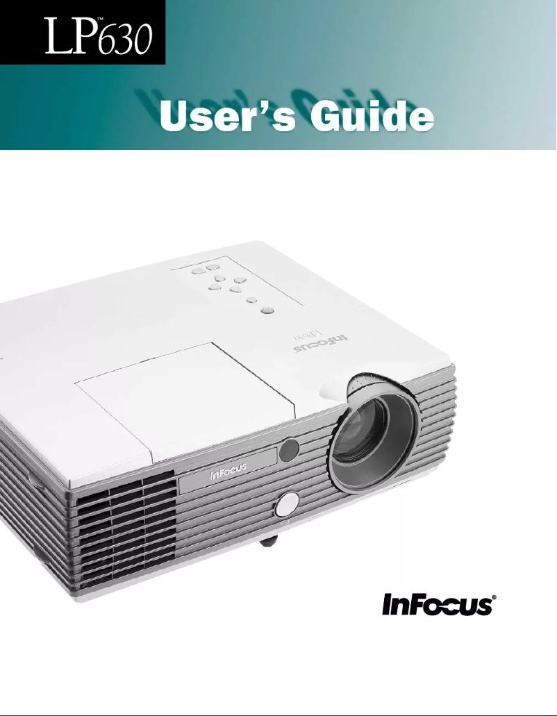 Imagen de la primera página del manual del dispositivo LP630