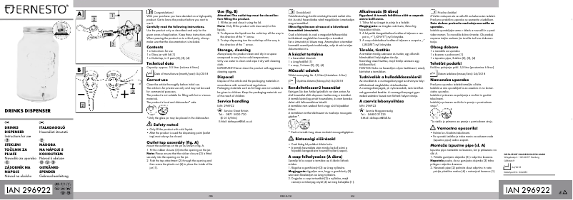 Página 1 del manual Manual de usuario Ernesto IAN 296922