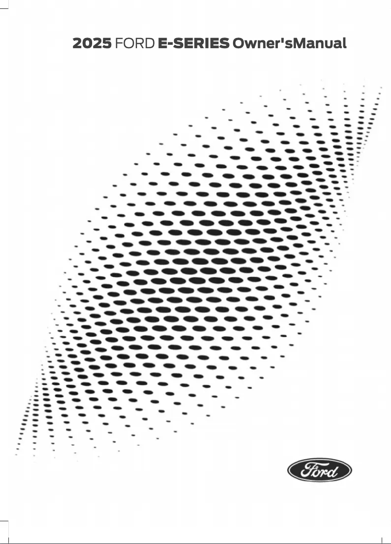 Página 1 del manual Manual de usuario Ford E Series (2025)