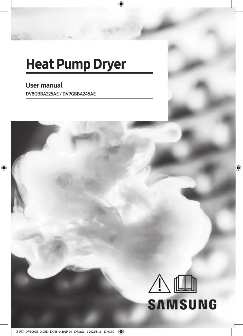 Imagen de la primera página del manual del dispositivo DV8GBBA225AE