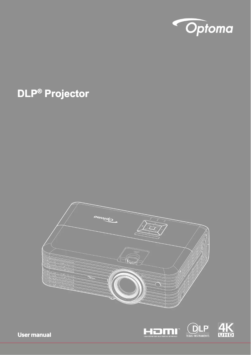 Página 1 del manual Manual de usuario Optoma UHD51ALV
