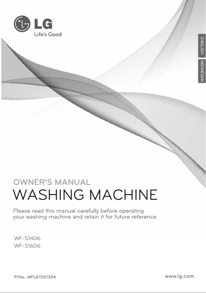 Página 1 del manual Manual de usuario LG WF-S14D6