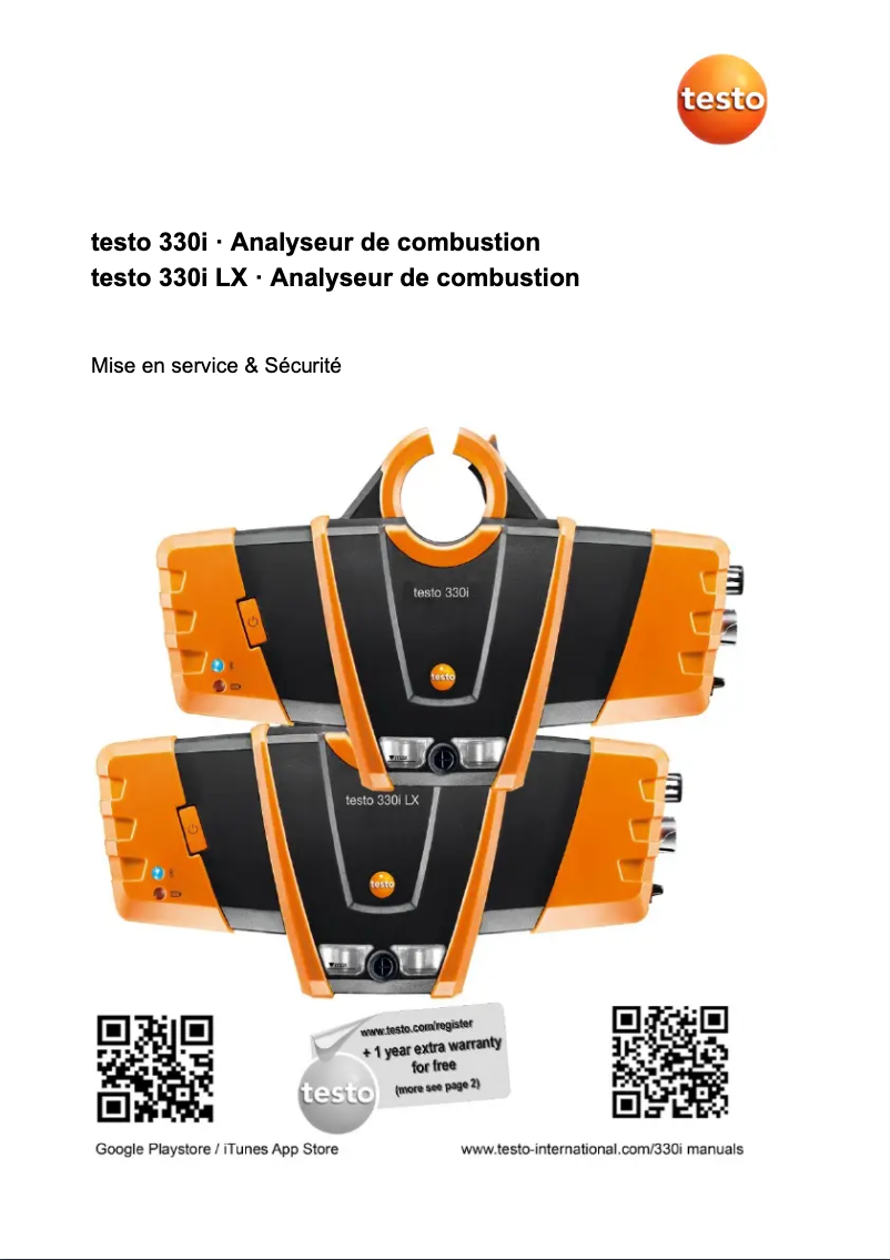 Imagen de la primera página del manual del dispositivo 330i