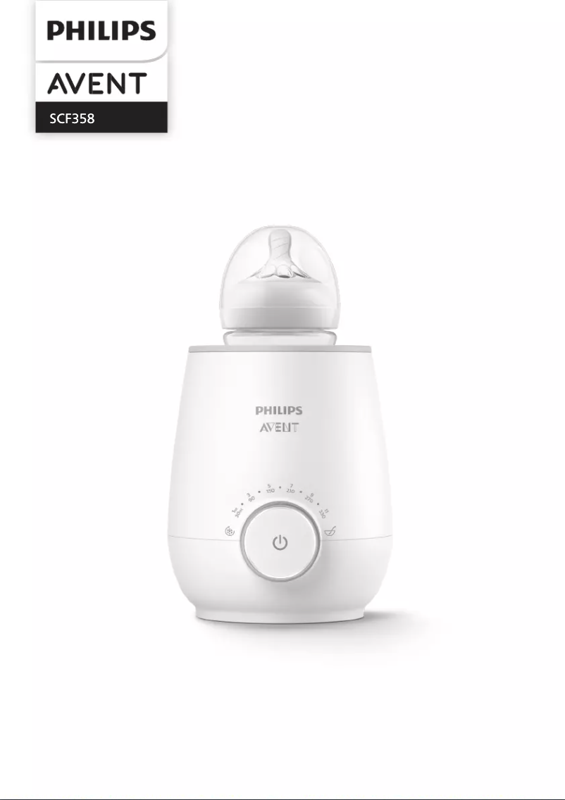 Página 1 del manual Manual de usuario Philips Avent SCF358