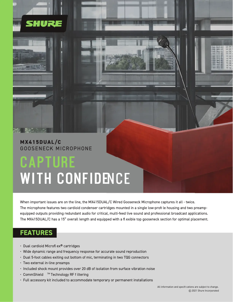 Imagen de la primera página del manual del dispositivo MX415DUAL