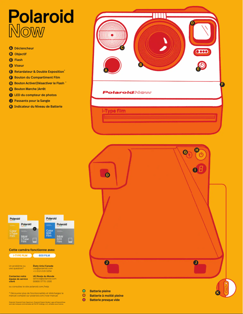 Página nº 1 - Manual de usuario Polaroid Now