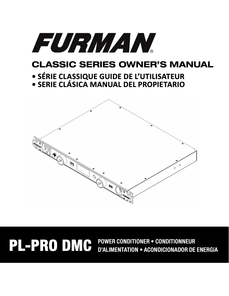 Imagen de la primera página del manual del dispositivo PL-PRO DMC