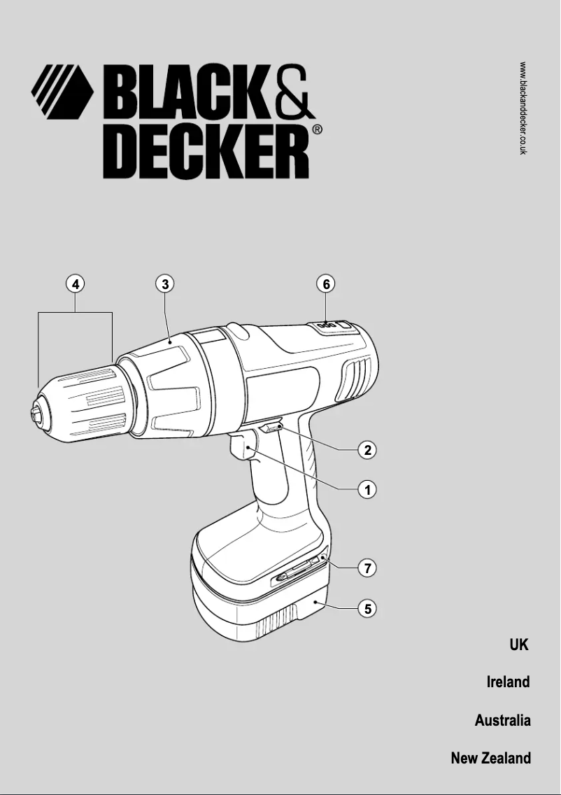 Página 1 del manual Manual de usuario Black & Decker PS14K2