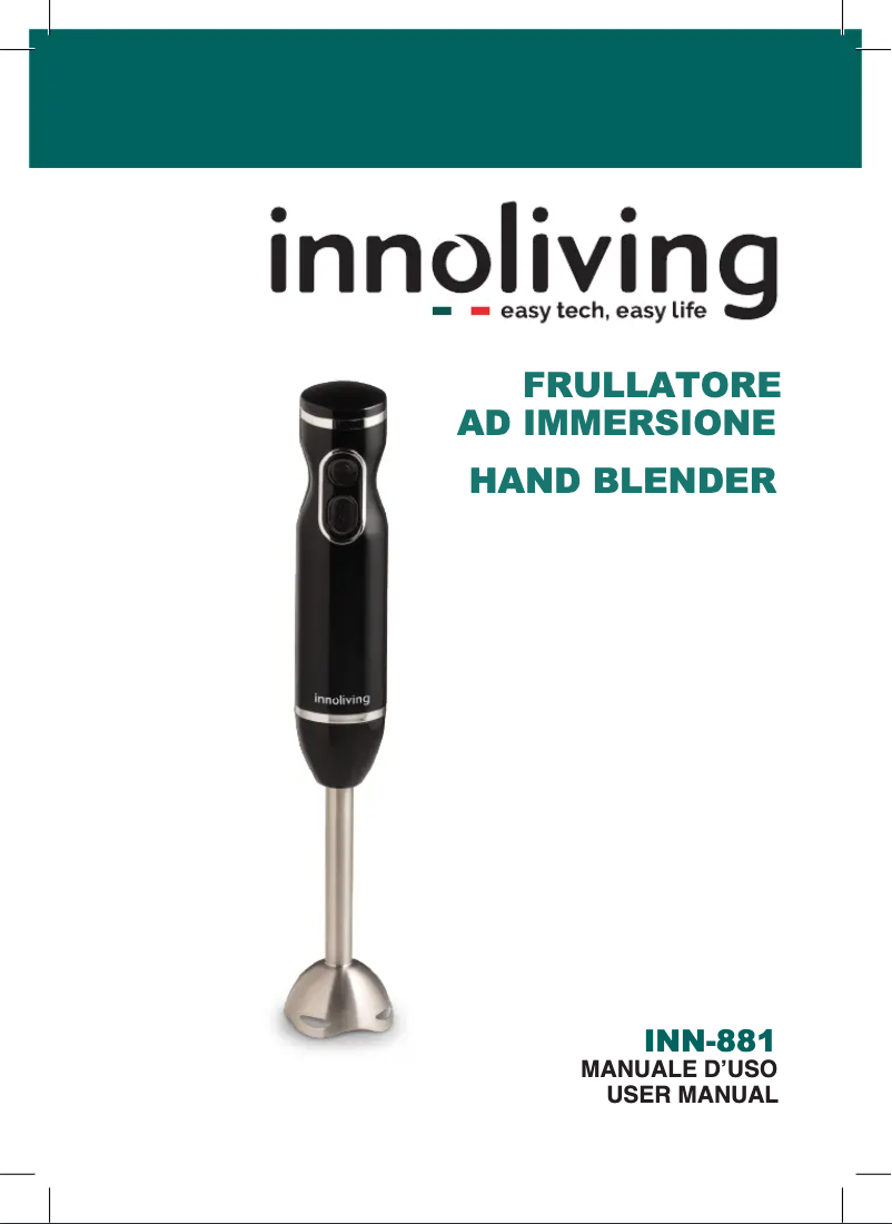 Página 1 del manual Manual de usuario Innoliving INN-881