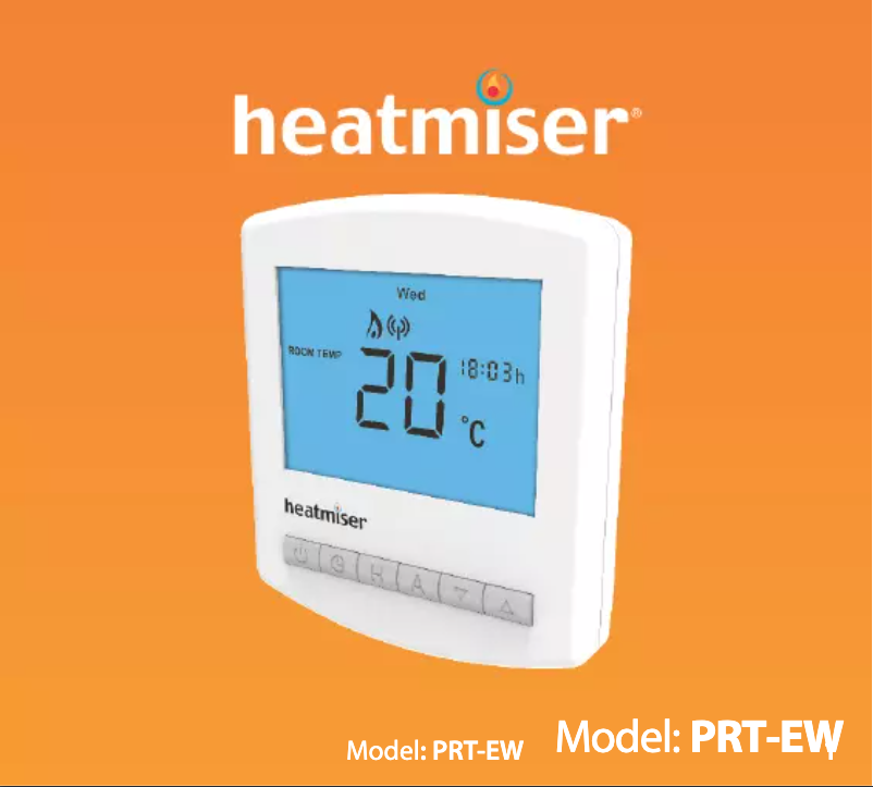 Página 1 del manual Manual de usuario Heatmiser PRT-EW